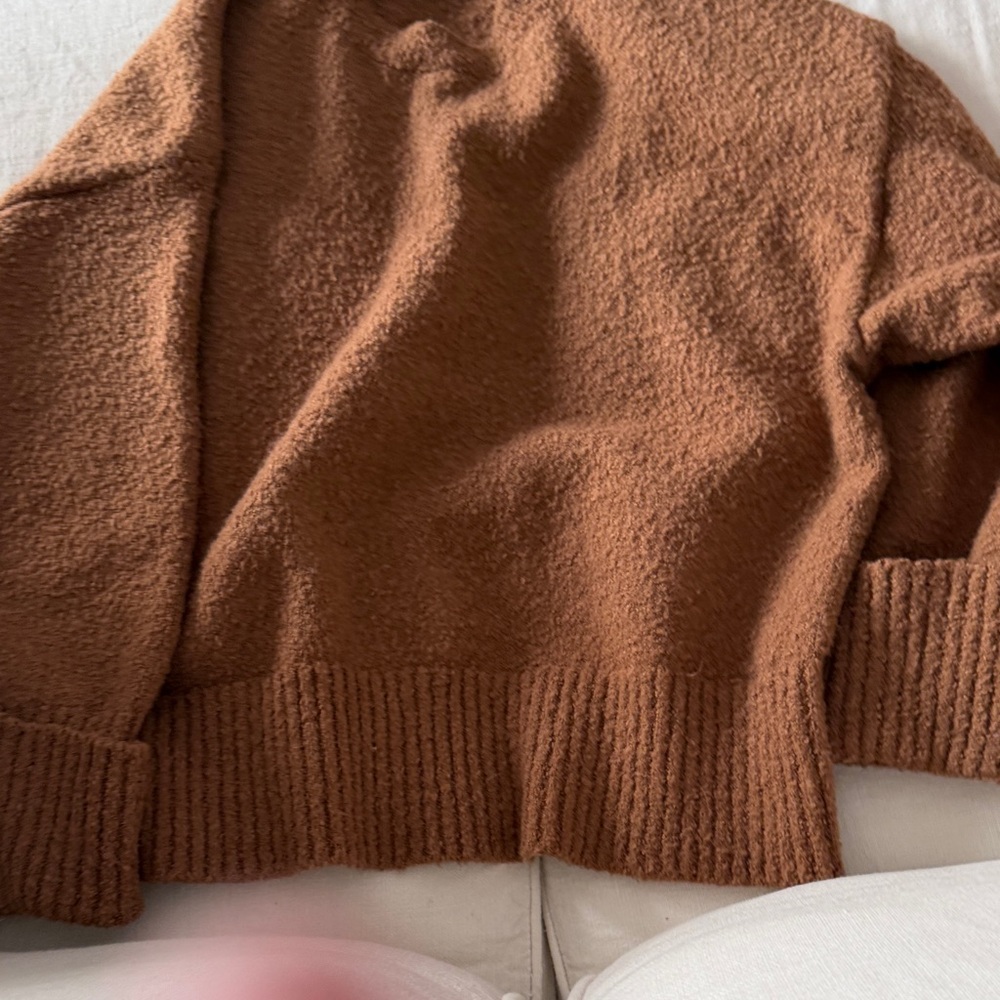 Lilusoi Soft Brown Sweater